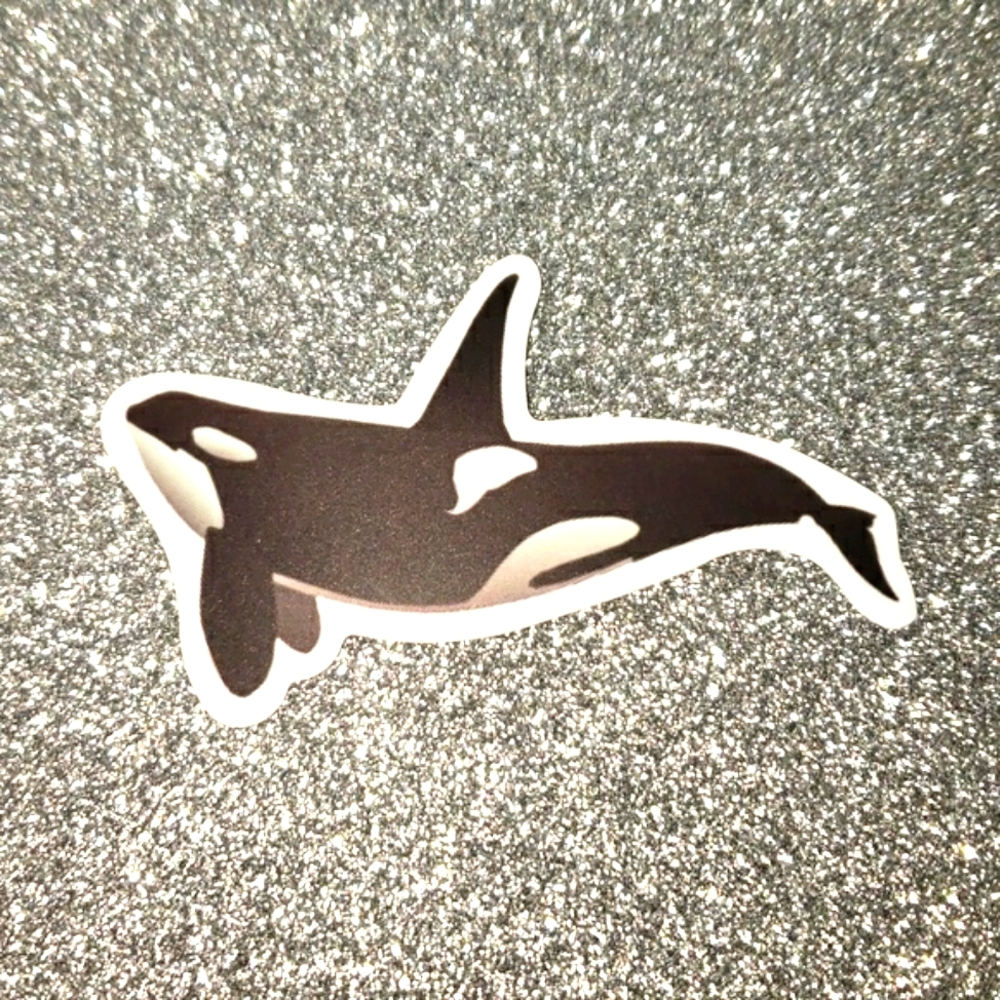 OCEAN NATURE WATERPOOF Sticker orca whale